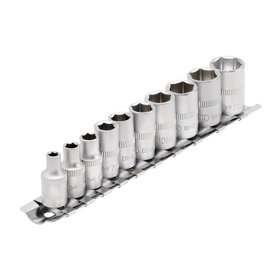 Metric Socket Set - 1/4 - 10 Piece