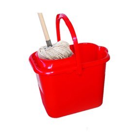 Mop & Bucket Set - Red