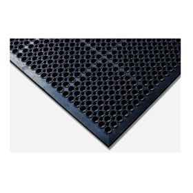 Outdoor Entrance Mat Honeycomb Black