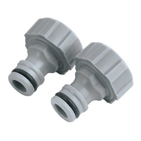 Outdoor Hose Tap Connector Pack of 2
