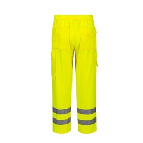 Portwest E046 Hi-Vis Work Trousers Yellow