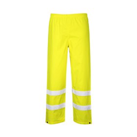 Portwest Hi-Vis Rain Traffic Trousers Yellow