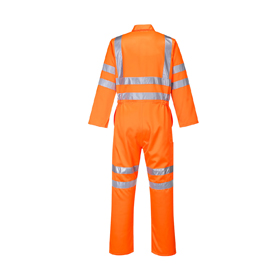 Portwest RT42 Hi-Vis Polycotton Service Coverall Orange