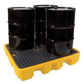 Recycled Spill Pallet - 4 Drum Capacity