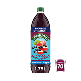 Robinsons Double Concentrate Squash Apple Blackcurrant