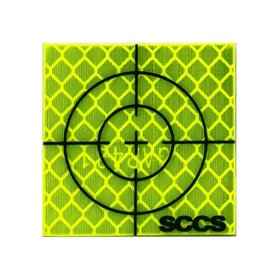 Sccs Yellow Retro Target Size 40 X 40Mm