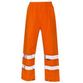 Supertouch Hi Vis Overtrousers - Orange