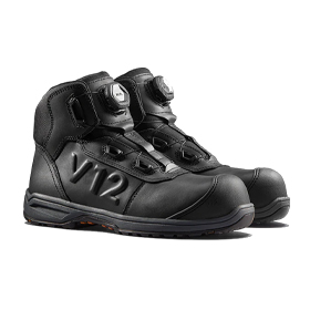 V12 Mens Black BOA V2520 Valiant Boot