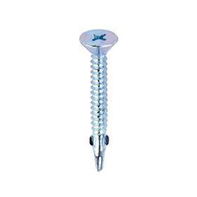 Wing Tip Self Drill CSK Screws for Light Range Timber to Steel