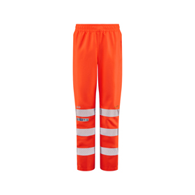 Womens Leo Hannaford Ecoviz Breathable Overtrouser Orange