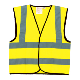 Yellow Hi-Vis Waistcoat
