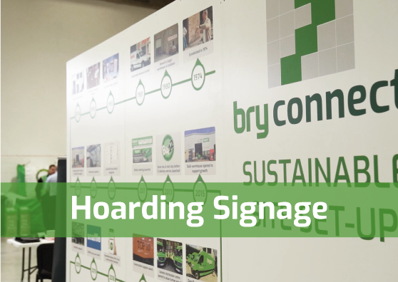 Hoarding Signage