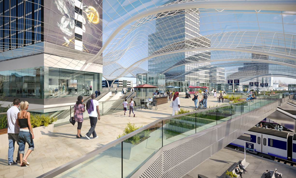 Designs unveiled for £500m Leeds HS2 station hub Designs unveiled for £500m Leeds HS2 station hub