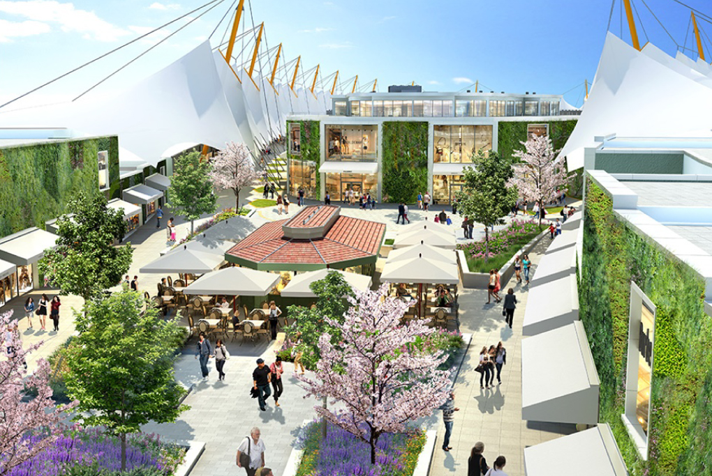 &pound;90m Phase II extension of the Ashford Designer Outlet in Kent
