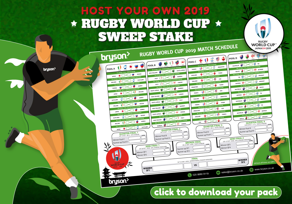RUGBY WORLD CUP 2019 RUGBY WORLD CUP 2019