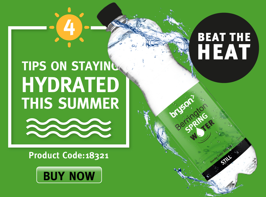 4 Tips on staying hydrated this summer 4 Tips on staying hydrated this summer