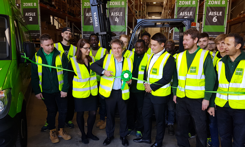 Local MP officially opens new National Distribution Centre at Gatwick Local MP officially opens new National Distribution Centre at Gatwick