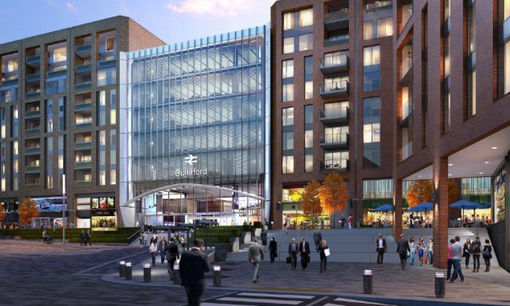 £150m redevelopment approved for Guildford’s station car park into a Station Quarter £150m redevelopment approved for Guildford’s station car park into a Station Quarter