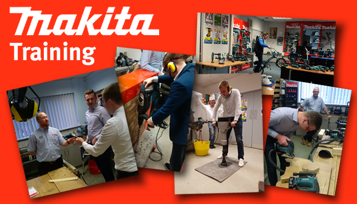 Bryson at Makita for Training Bryson at Makita for Training