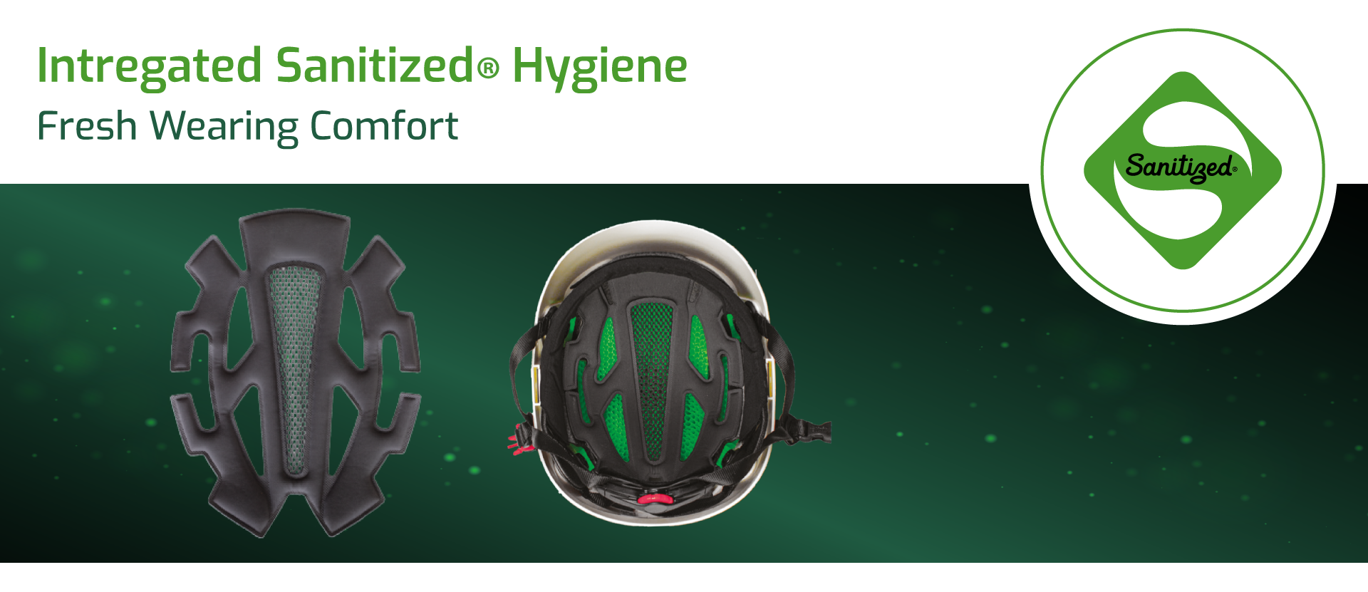 Sanitized Hygiene Bryson Helmet